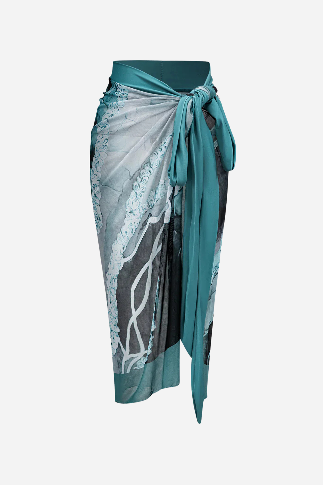 Ocean Blue Mayo ve Pareo Set