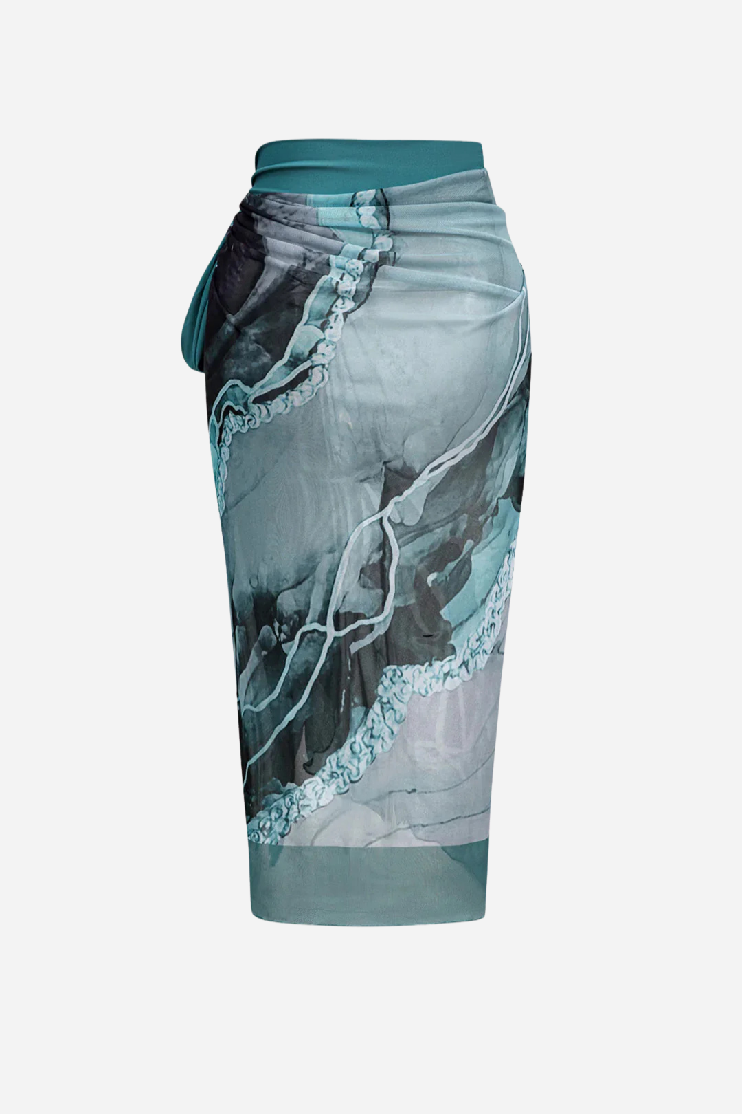 Ocean Blue Mayo ve Pareo Set