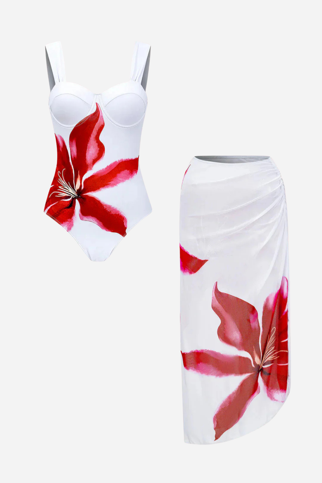 Aura Mayo ve Pareo Set
