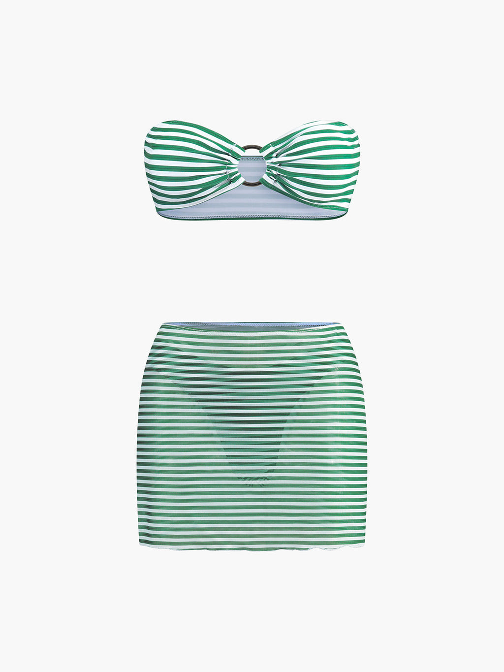 Velora Skirt Bikini ve Pareo Set