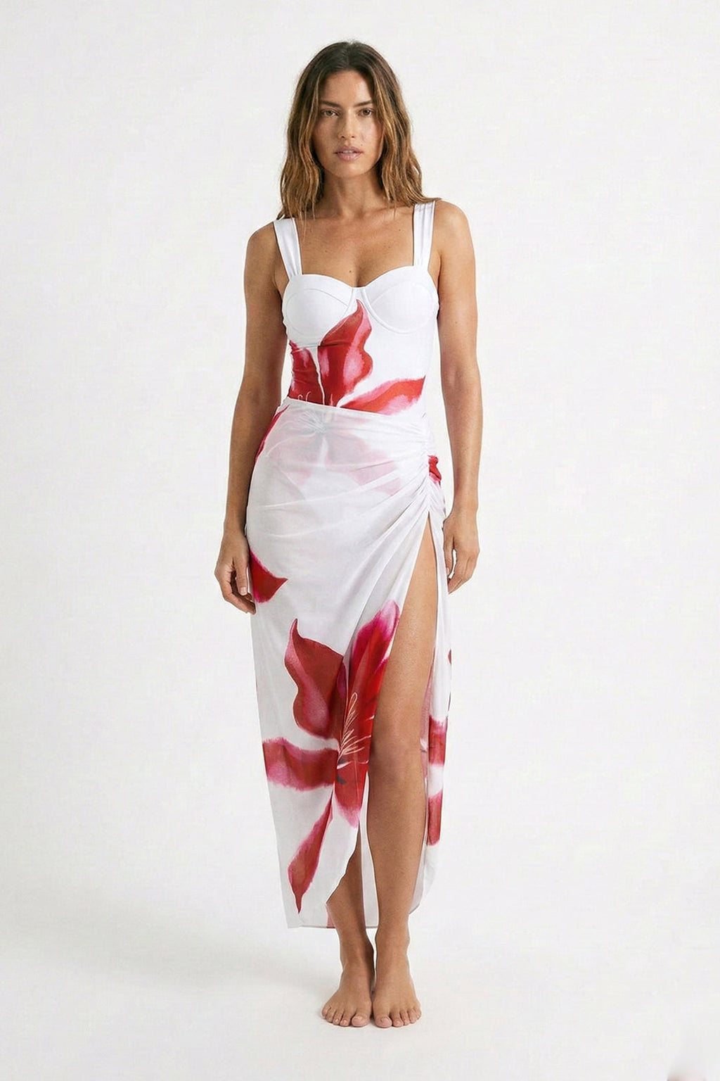 Aura Mayo ve Pareo Set