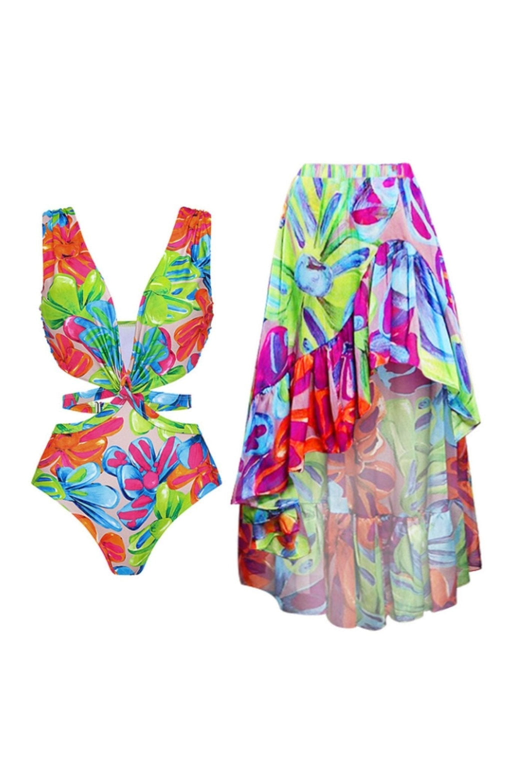 Fricelle Mayo ve Pareo Set