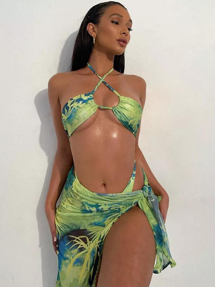 Tropelia Bikini ve Pareo Set