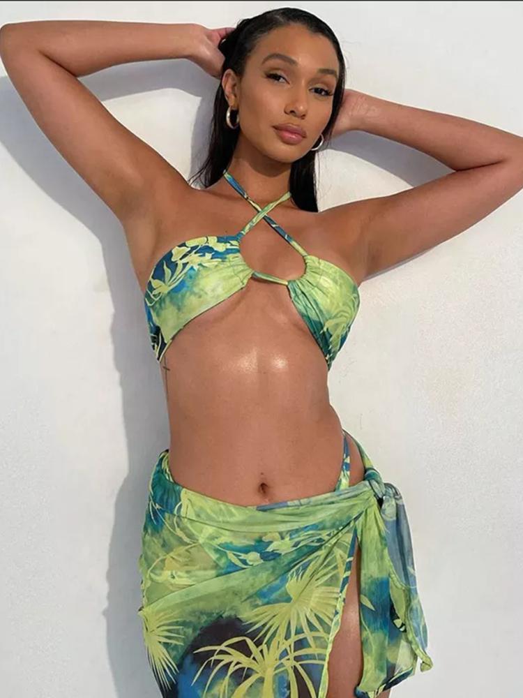 Tropelia Bikini ve Pareo Set