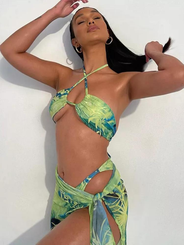 Tropelia Bikini ve Pareo Set